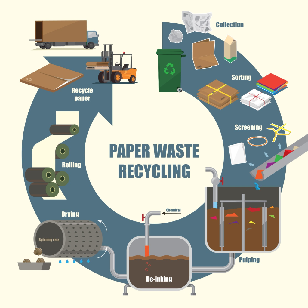Paper Recycling Process